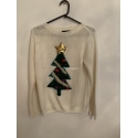 George White Christmas Tree Christmas Jumper Womens Uk Size 12