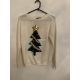 George White Christmas Tree Christmas Jumper Womens Uk Size 12