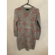 Atmosphere Grey Candy Heart Christmas Jumper Womens Uk Size 10