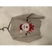 Primark Grey Santa Christmas Jumper Womens Uk Size 6//8 XSMall