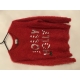 George Red Jolly Holly Christmas Jumper Womens UK Size L