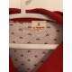 Funky Red Traditional Christmas Cardigan Mens Uk Size XL