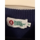 Deadly Christmas Jumper Blue Reindeer Christmas Jumper Mens UK Size M