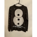 Cargoquay Grey Snowman Christmas Jumper Mens Uk Size L