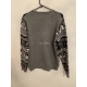 Primark Grey Festive Penguin Christmas Jumper Mens Uk Size M