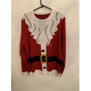 Dunnes Red Santa Suit Christmas Jumper Mens Uk Size L