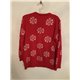 Blooming Marvellous Red Mummys Little Snowflake Christmas Jumper Womens Uk Size L