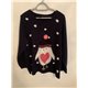 Christmas Bird Blue Christmas Jumper Womens Uk Size 22/24