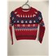 Dunnes Red Festive Christmas Jumper Boys 8/9 Years