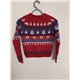 Dunnes Red Festive Christmas Jumper Boys 8/9 Years