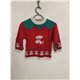 St Bernard Red Dog Christmas Jumper Boys 7/8 Years