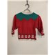 St Bernard Red Dog Christmas Jumper Boys 7/8 Years