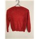 F&F Red Reindeer Christmas Jumper Girls 10/11 Years
