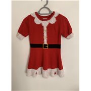 Primark Red Miss Santa Chrismtas Jumper / Dress Girls 10/11 Years