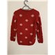 YD Red Reindeer Christmas Jumper Girls 11/12 Years