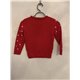 Primark Red Reindeer Christmas Jumper Girls 6/7 Years