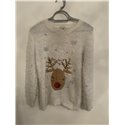 George White Reindeer Christmas Jumper Girls 12/13 Years