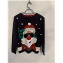 Dunnes Blue To Cool for Yule Santa Christmas Jumper Boys See Description For Measurements