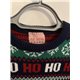 George Blue Ho ho Ho Let it Snow Festive Christmas Jumper Boys 10/11 Years