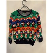 George Multicoloured Festive Christmas Jumper Boys 10/11 Years