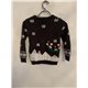 George Grey Jingle Bell Rock Dinosaur Christmas Jumper Boys 8/9 Years