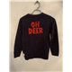 F&F Blue Oh Deer Christmas Jumper Boys 10/11 Years