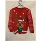 Dunnes Red Reindeer Christmas Jumper Boys 31/32 Inches