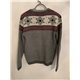 Star Clothing Grey Festive Christmas Jumper Womens Uk Size 12