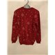 Boo Hoo Red Reindeer Christmas Jumper Womens Uk Size S/M