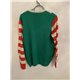 F&F Green Elf Christmas Jumper Mens Uk Size L