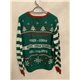 Primark Green Bullseye Christmas Jumper Mens Uk Size Xl