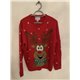 Primark Mens Red Reindeer Christmas Jumper Mens Uk Size L