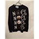 Cedar Wood State Blue Noel Christmas Jumper Mens Uk Size M