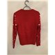 Primark Red Reindeer Christmas Jumper Uk Size XS