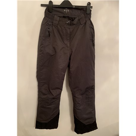Crane Grey and Black Womens Salopettes Uk Size S 25/27 Inches