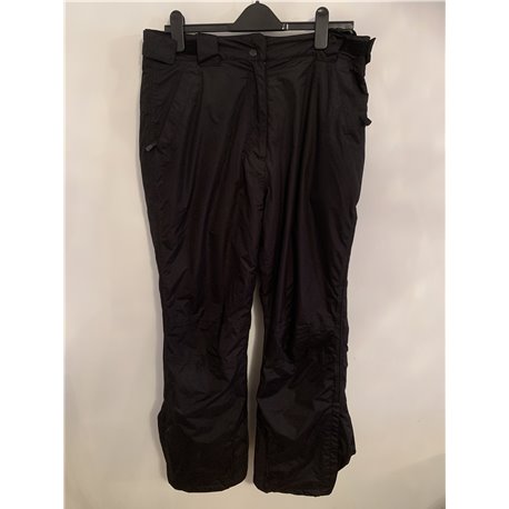 Dare2Be Waterproof Breathable Windproof and Taped Seams Black Womens Salopettes Uk Size Uk 14
