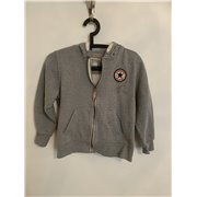 Converse Allstar Grey Boys Hoodie Uk Size 10/12 Years