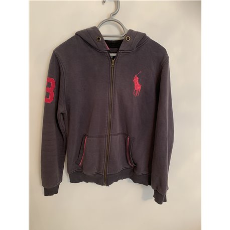 Polo Ralph Lauren Grey Womens Hoodie Uk Size XL