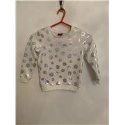 George Disney White Girls Jumper Uk Size 5/6 Years