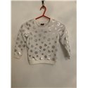 George Disney White Girls Jumper Uk Size 5/6 Years