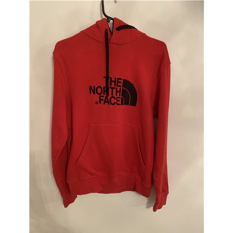 The North Face Red Mens Hoodie Uk Size S