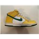 Nike Yellow and Green Dunk Brazil Mens Trainers Uk Size Uk 10 317982-731