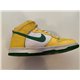 Nike Yellow and Green Dunk Brazil Mens Trainers Uk Size Uk 10 317982-731