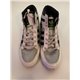 Adidas Black White and Green Hard Court Big Logo Mens Trainers Uk Size Uk 10.5 Q22060