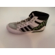 Adidas Black White and Green Hard Court Big Logo Mens Trainers Uk Size Uk 10.5 Q22060