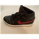 Nike Black Red and White Air Jordan 1 Mens Trainers Uk Size Uk 8 554724-009