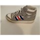 Adidas Grey White Blue and Red Forum Mid Mens Trainers Uk Size Uk 11 G12410