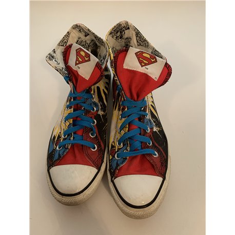 Converse Multicoloured Chuck Talyer Dc Superman Mens Trainers Uk Size Uk 9 136634C