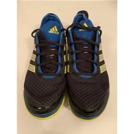 Adidas Blue Silver and Yellow Liquid 2 Phantom Mens Trainers Uk Size Uk 11 Q32865