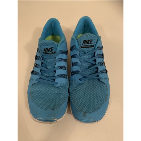 Nike Blue Free 5.0+ Mens Trainers Uk Size 10 579959-405